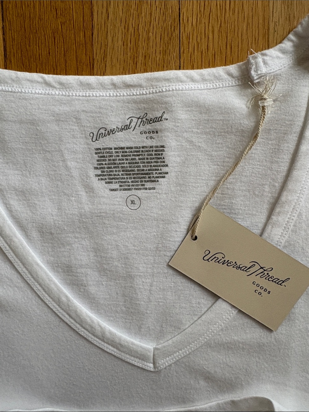 Universal Thread V-Neck T-shirts, 1 Light Blue & 3 White. Buy 3 get 1 FREE! - Picture 13 of 16